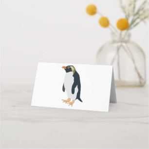 Cartão De Mesa Rock Hopper Penguin