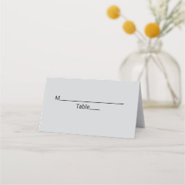 Cartão De Mesa simples e mínimo morcego-preto-meu-deus-preto