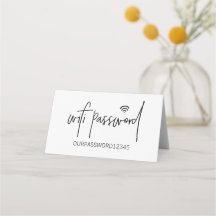 SINAL Superior da Mesa da Senha WiFi