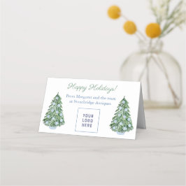 Cartão De Mesa Smart Holidays Promocional Gift Bag Topper Card