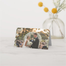 Cartão De Mesa stylish wedding invitation and wedding celebration