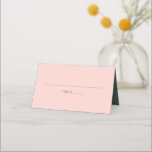 Cartão De Mesa Tipografia Negra Bat Verde Rosa Moderno Mitzvah<br><div class="desc">Bold Typografia Blush Pink e Forest Green - Simples Cartão de Bat Mitzvah Place Moderno Minimalista Moderno Simples</div>