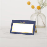 Cartão De Mesa vazio bar MITZVAH marinho moderno Faux gold<br><div class="desc">por kat massard >> kat@simplysweetPAPERIE.com <<< Uma tendência, design bonitinho para seus CARDS DE RESIDÊNCIA de Eventos, com nomes de convidados manuais e com número de tabela TIP: 1. Para mudar/mover gráficos e fontes e adicionar mais texto - pressione o botão "personalizar" - - - - - - - -...</div>