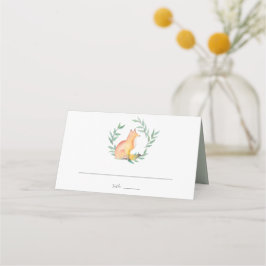 Cartão De Mesa Woodcolor Fox