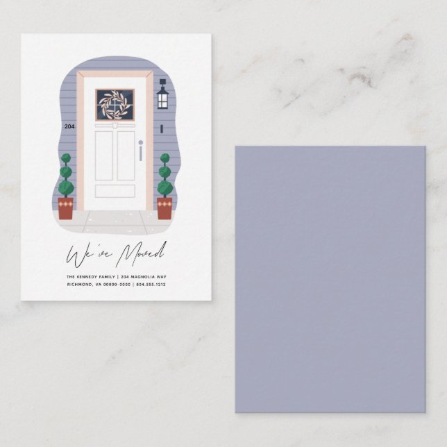 Cartão de Movimentação do Número da Casa da Moeda  (Frente/Verso)