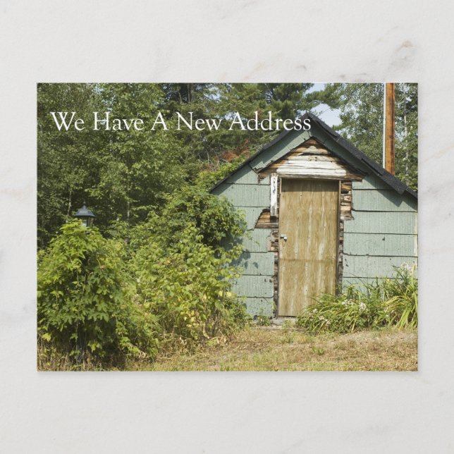 Cartão de Mudança de Endereço #20 (Frente)