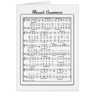 Cartão de Música Bendito Assurance
