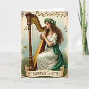 Cartão de Música da Harpa Erin Go Bragh