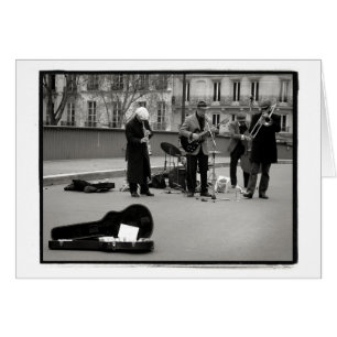 Cartão de Músicos de Rua