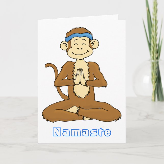 Cartão de Namaste (Frente)