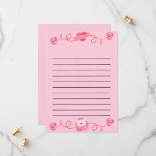 Cartão de Namorados de Amor