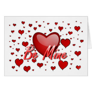 Cartão de Namorados Personalizado Be Mine