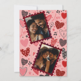 Cartão de Namorados personalizável - Frase românti