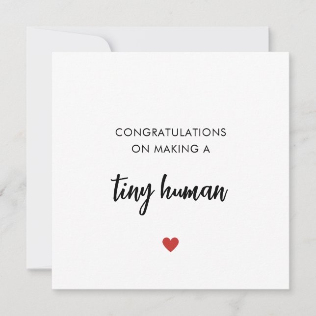 Cartão De Nascimento De Parabéns Bebês (Frente)