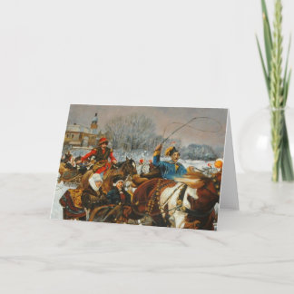 Cartão de natais vintages polonês