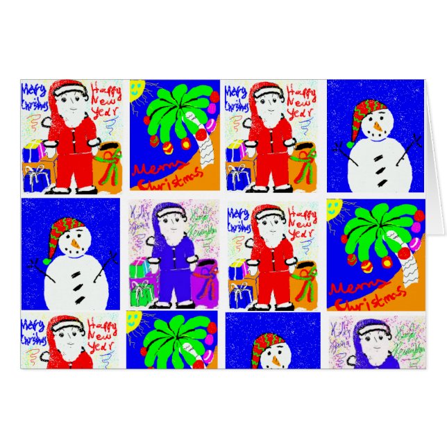 Cartão de Natal (Frente Horizontal)