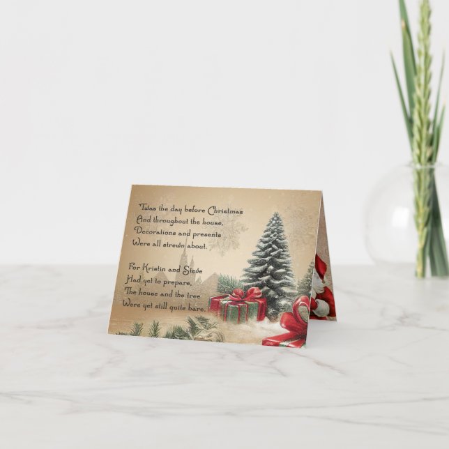 Cartão de Natal (Frente)