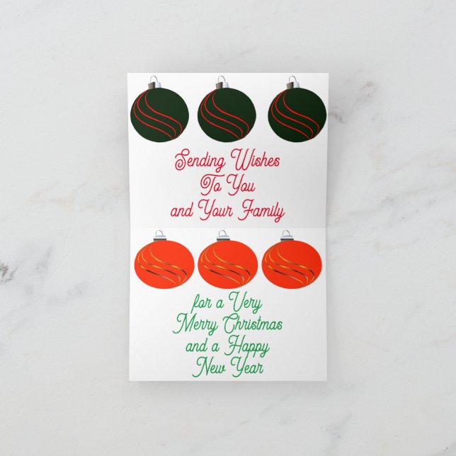 Cartão de Natal (Interior)