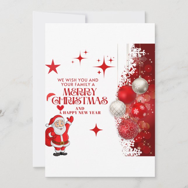 Cartão de Natal (Frente)