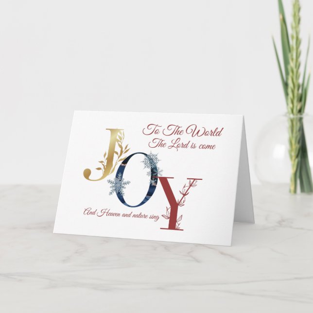 Cartão de Natal (Frente)