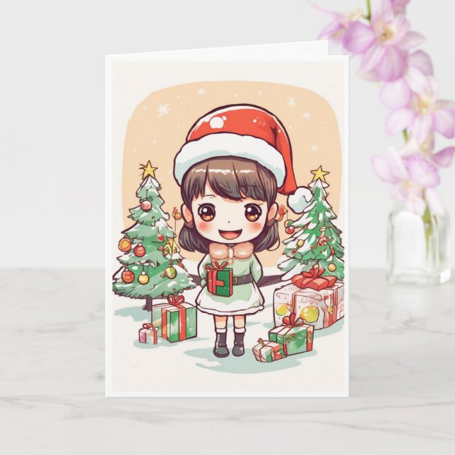 Cartão de Natal (Orquídea)