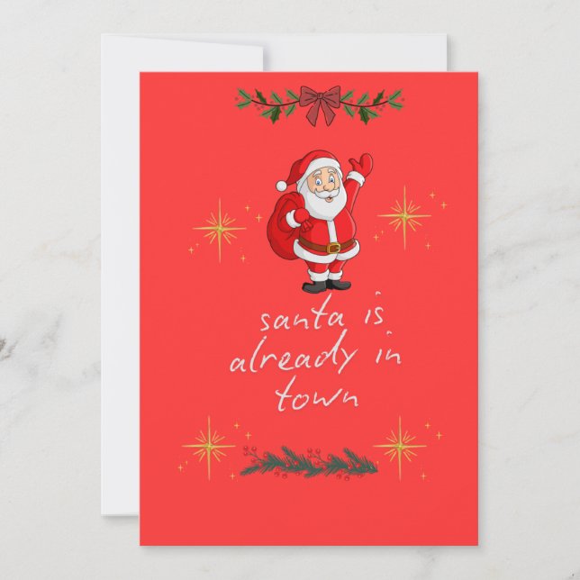 cartão de natal (Frente)