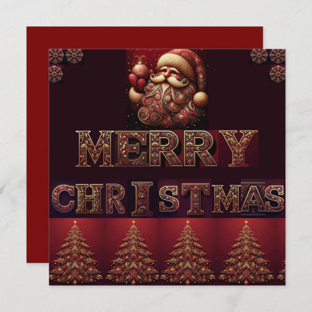 Cartão de Natal (Frente/Verso)