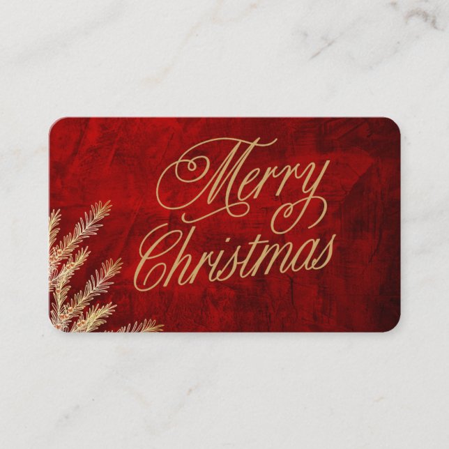 cartão de natal (Frente)