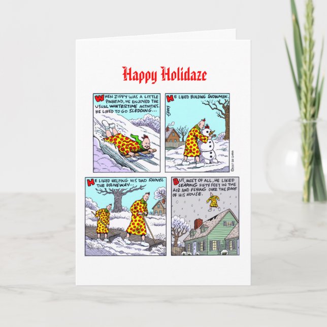 Cartão de Natal 2013 Zippy (Frente)