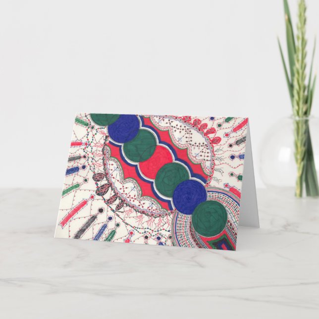 Cartão de Natal 2 de John Haughton (vazio) (Frente)