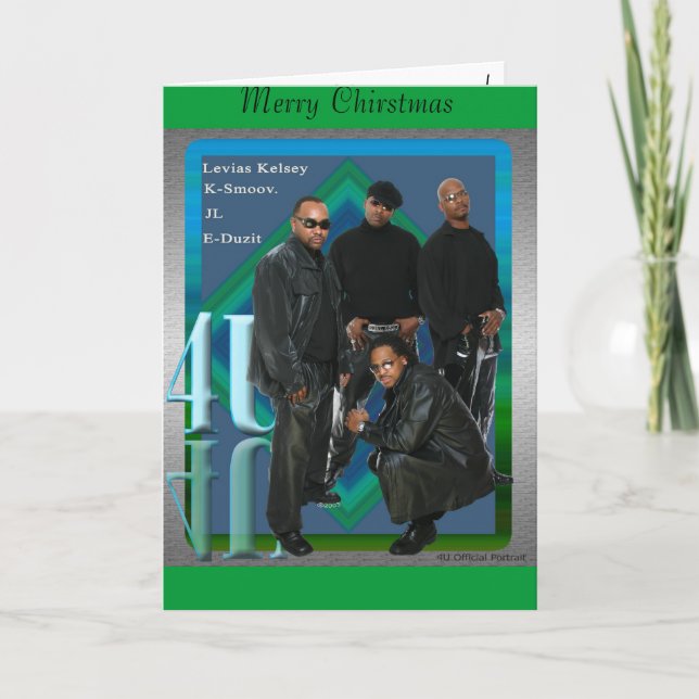 Cartão de Natal 4U (Frente)