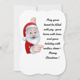 cartão de natal alegre