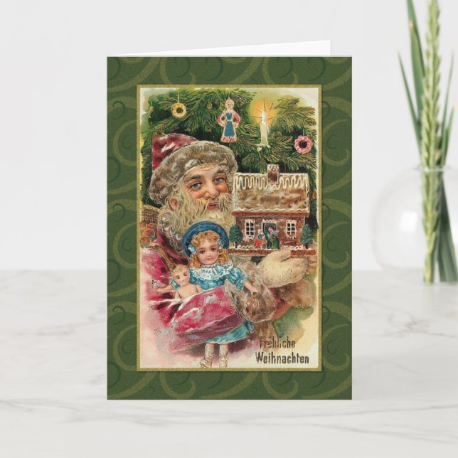 Cartão de Natal Alemão (Frente)