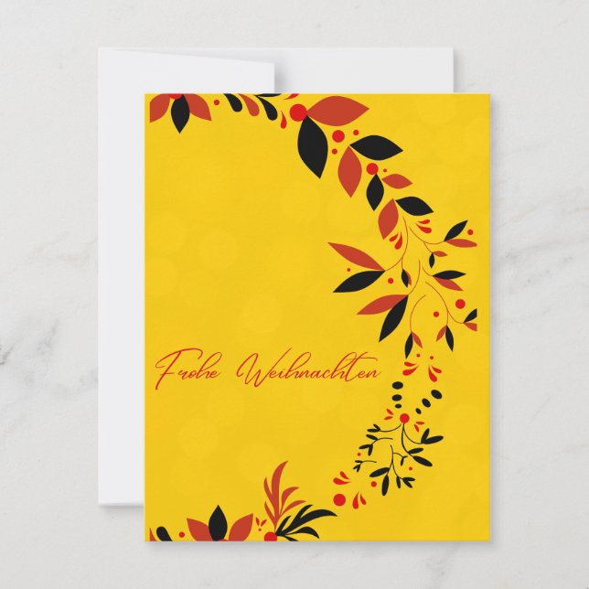 cartão de natal alemão (Frente)