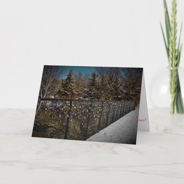 Cartão de Natal "Amados" (Frente)