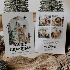 Cartão de Natal Arch, Cartão de Férias Retroativo