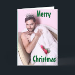 Cartão de Natal assustador<br><div class="desc">Rastejamento para fora seus família e amigos este Xmas</div>