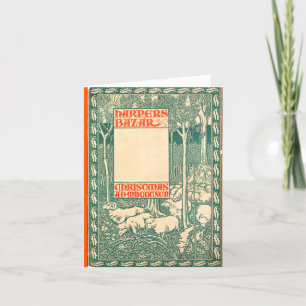 Cartão de Natal Bazar de Harper