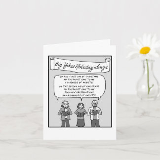 Cartão de Natal Big Yikes: 12 Dias de Natal