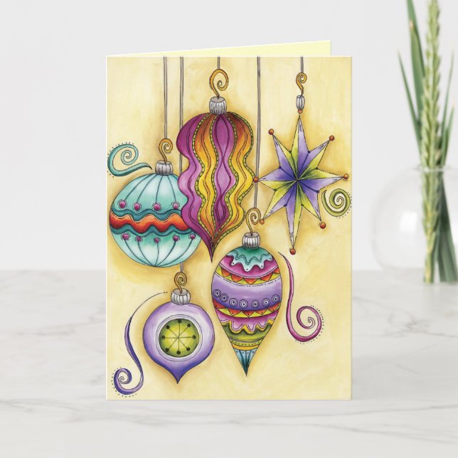 Cartão de Natal bonito (Frente)