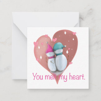 Cartão de Natal bonito. Cartão de Natal de Snowman