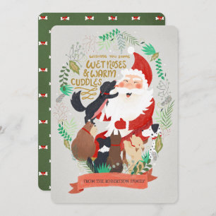 Cartão de Natal Canine