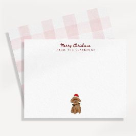 Cartão de Natal Caprichoso do Cão