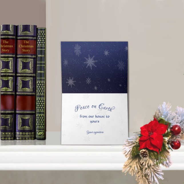 Cartão de Natal Cardeal Florestal Encantado (Criador carregado)