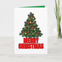 Cartão de Natal, Cartão de Saudação de Árvore de N