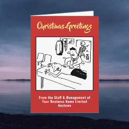 Cartão de Natal Chiropractor