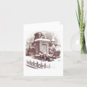 Cartão de Natal clássico Thomas Nast