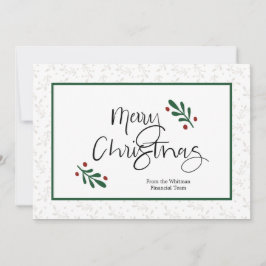 Cartão de Natal Comercial