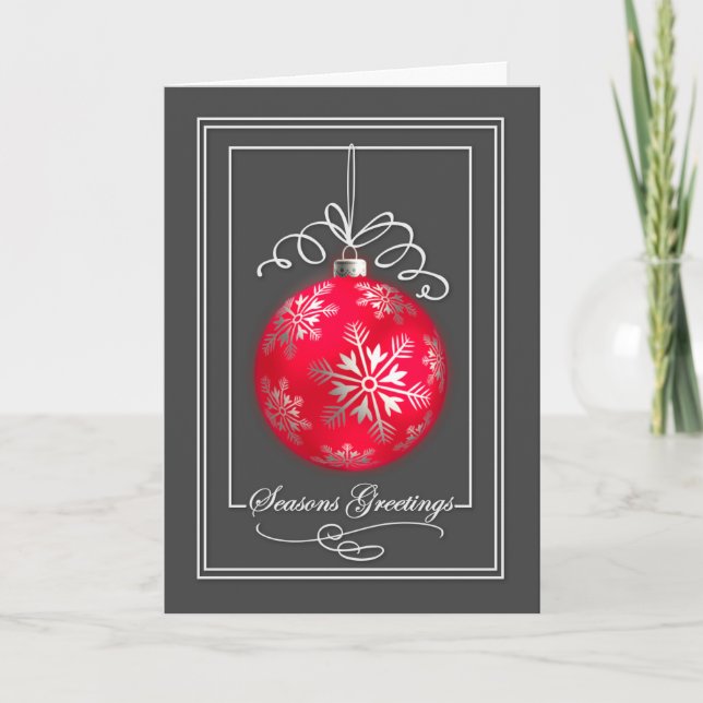 Cartão de Natal Comercial (Frente)