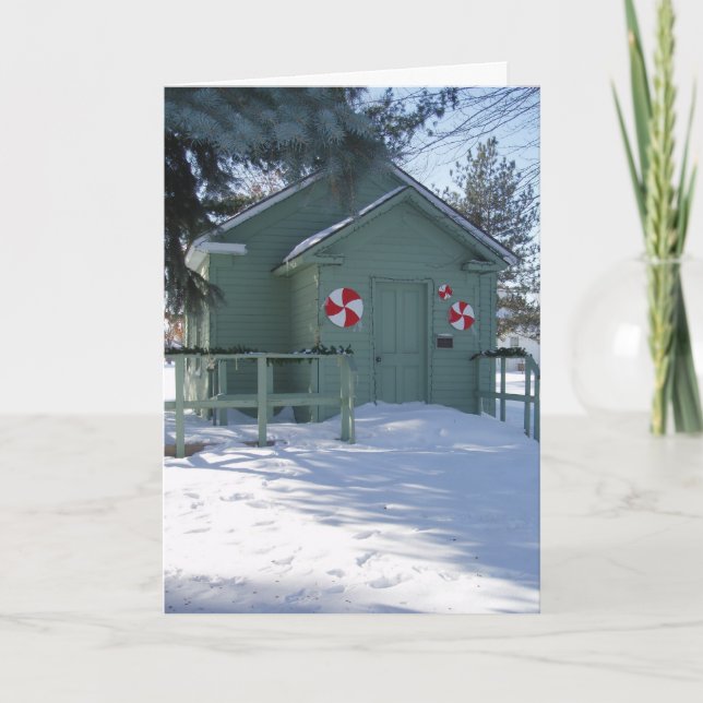 Cartão de Natal "Confectionary" (Frente)